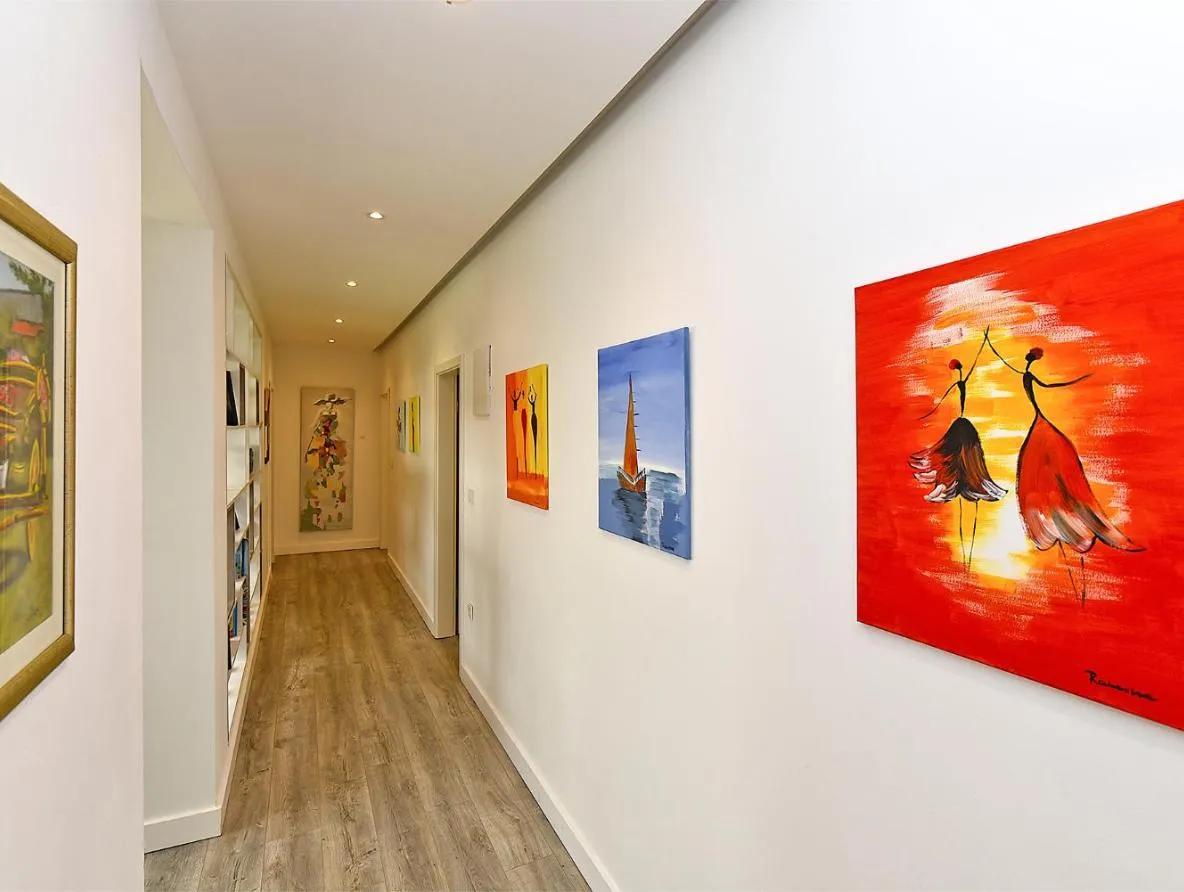 Elegant interior hallway